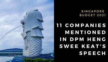 Singapore businesses mentioned during Budget 2021 speech