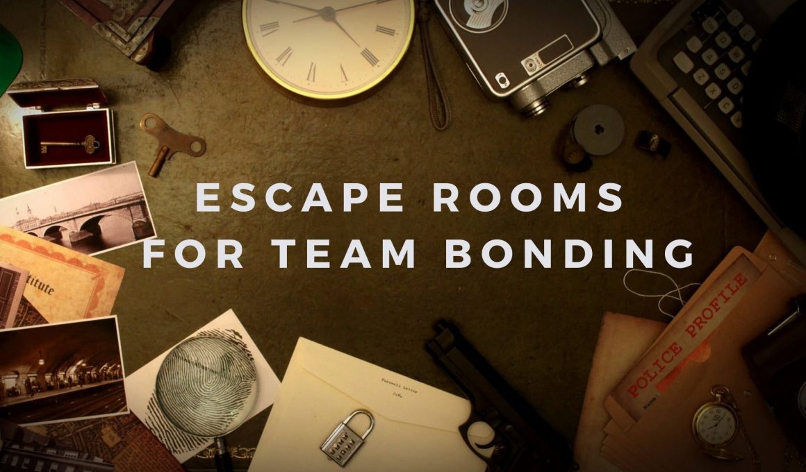 Escape rooms for team bonding