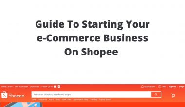Guide to starting e-commerce business on Shopee