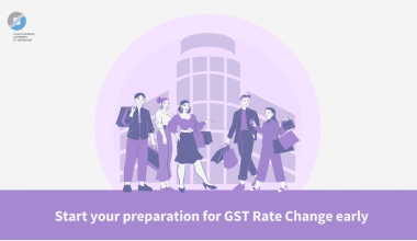 GST rate change from 7% to 8% in 2023 (and 9% in 2024)