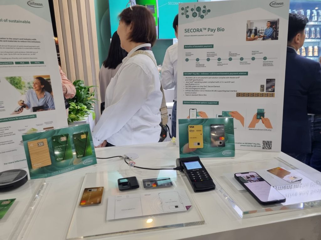 Infeneon thumbprint security