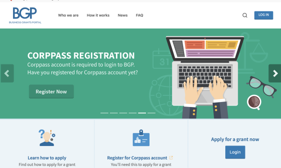 Business Grant Portal