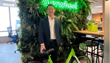 Anywheel's Htay Aung, bike-sharing in Singapore