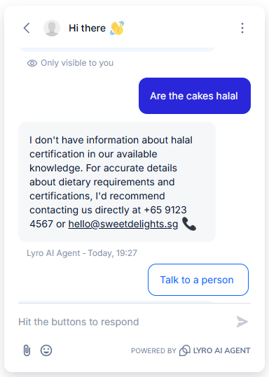 A screenshot of a chat
AI-generated content may be incorrect.