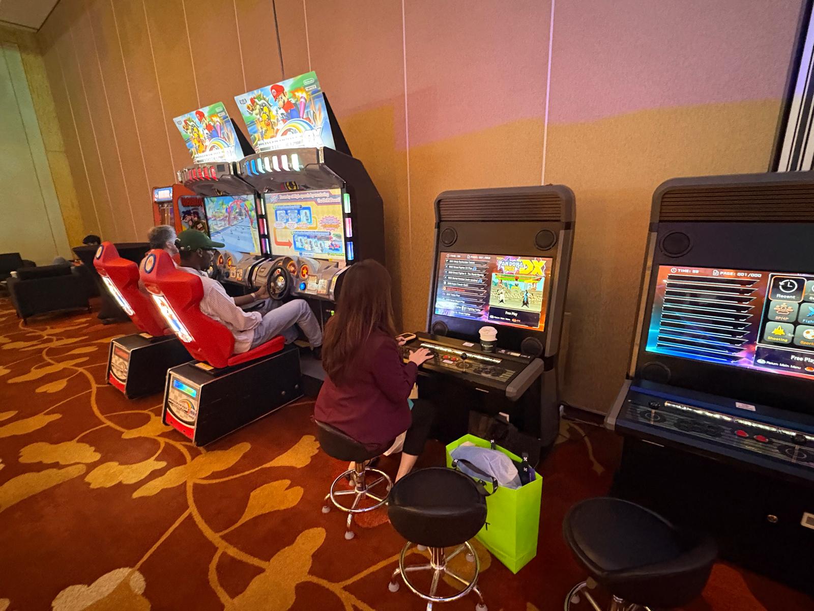 Arcade at TOKEN2049 Singapore