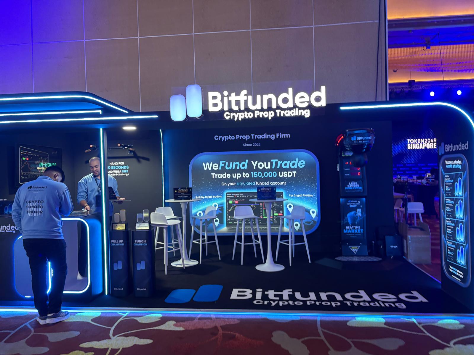 Bitfunded at TOKEN2049 Singapore