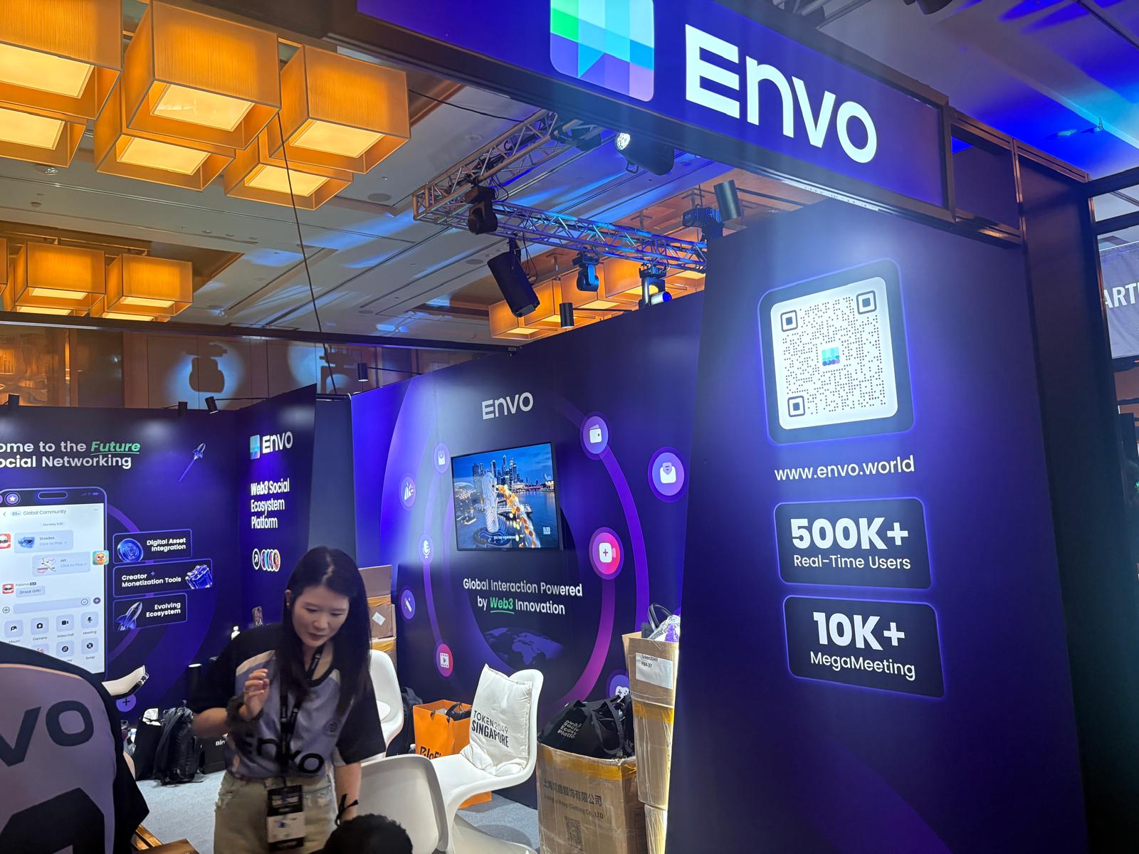 ENVO at TOKEN2049 Singapore